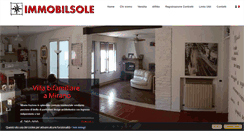 Desktop Screenshot of immobilsole.it